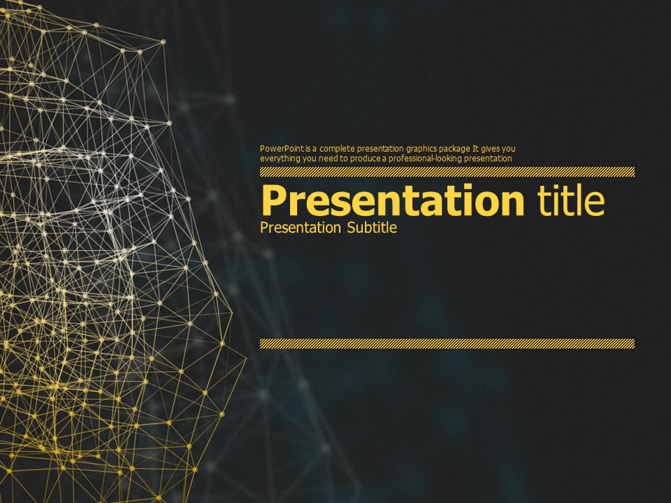 Connection Theme PPT Template Goodpello