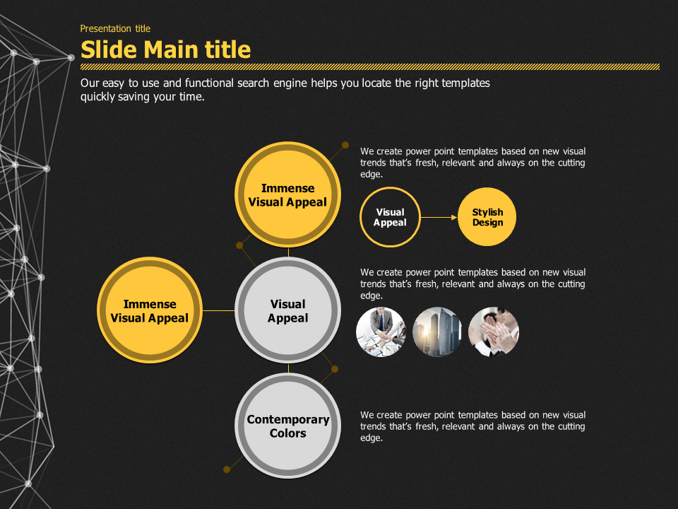 Connection Theme PPT Template Goodpello