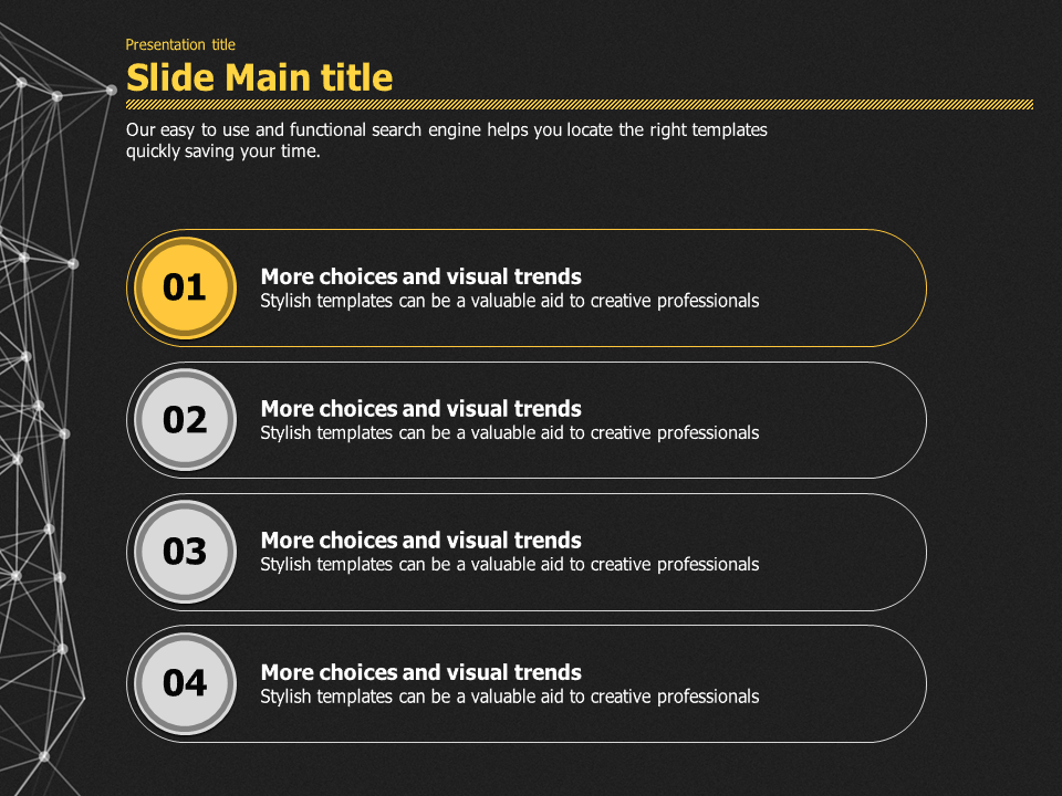 Connection Theme PPT Template Goodpello