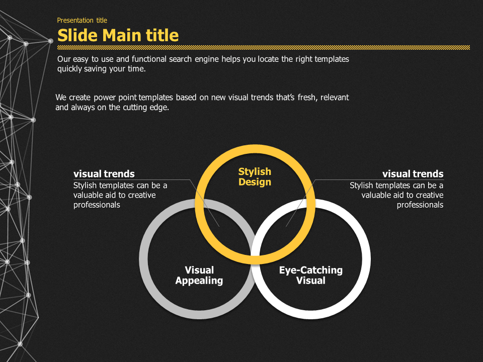 Connection Theme PPT Template Goodpello