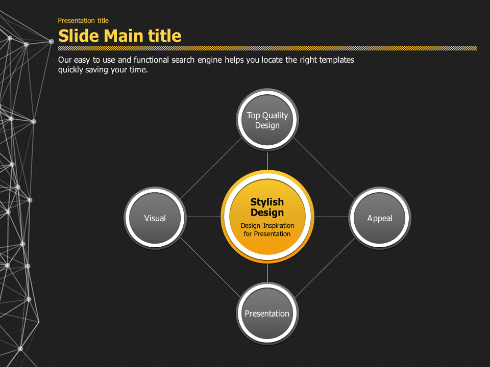 Connection Theme PPT Template Goodpello