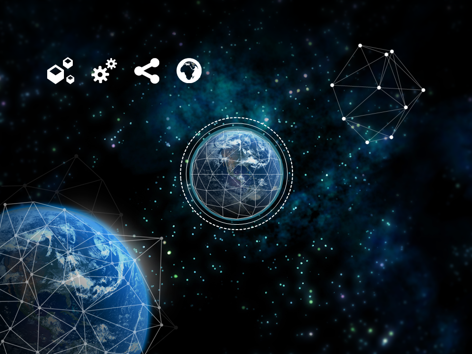 Global Network PowerPoint Template – Goodpello