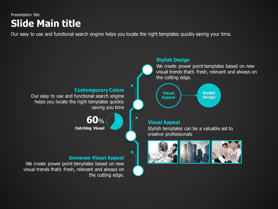 Electronic Circuit PowerPoint Template Goodpello