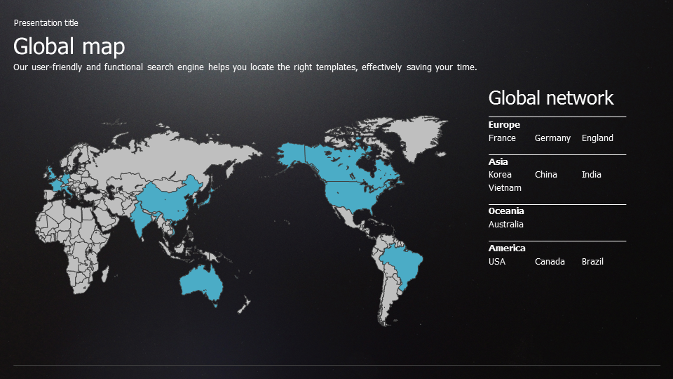 global business powerpoint template wide | goodpello global business powerpoint template wide | goodpello, Presentation templates