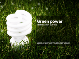 Green Energy PowerPoint Template
