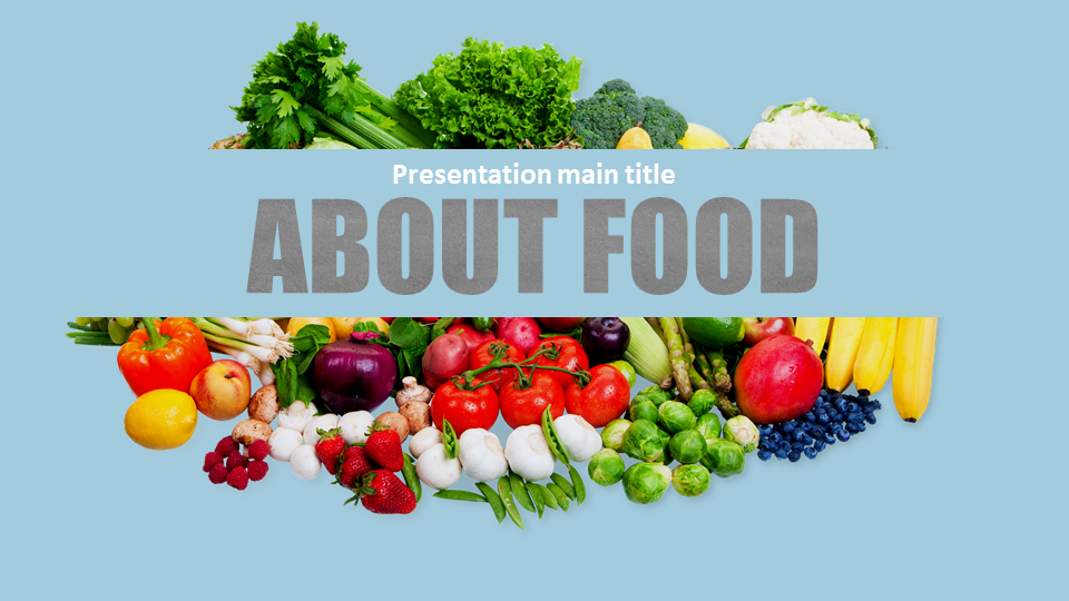 food powerpoint presentation