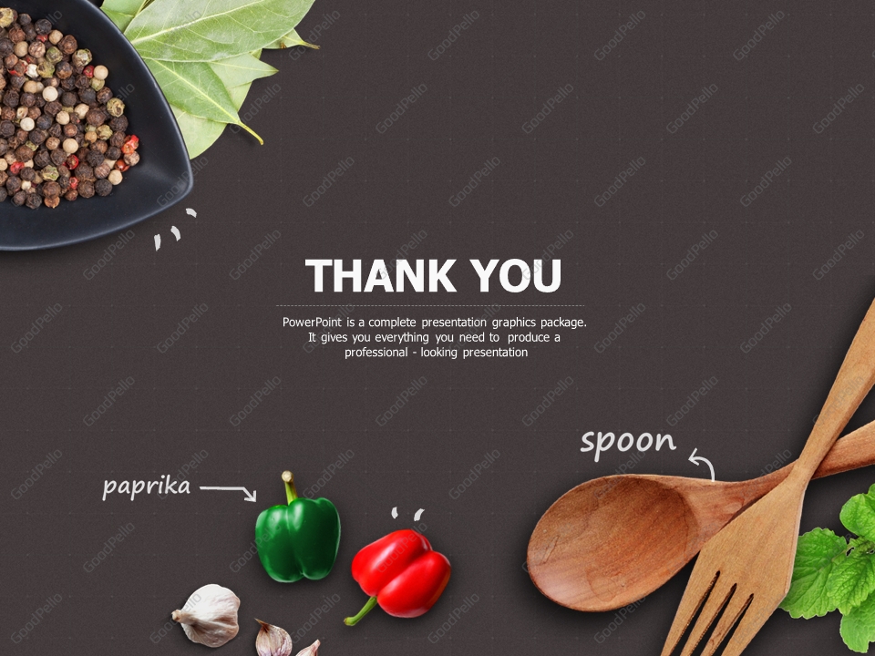 food powerpoint presentation