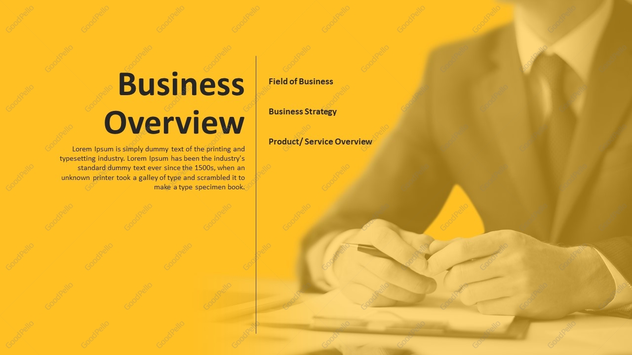 simple presentation strategy goodpello