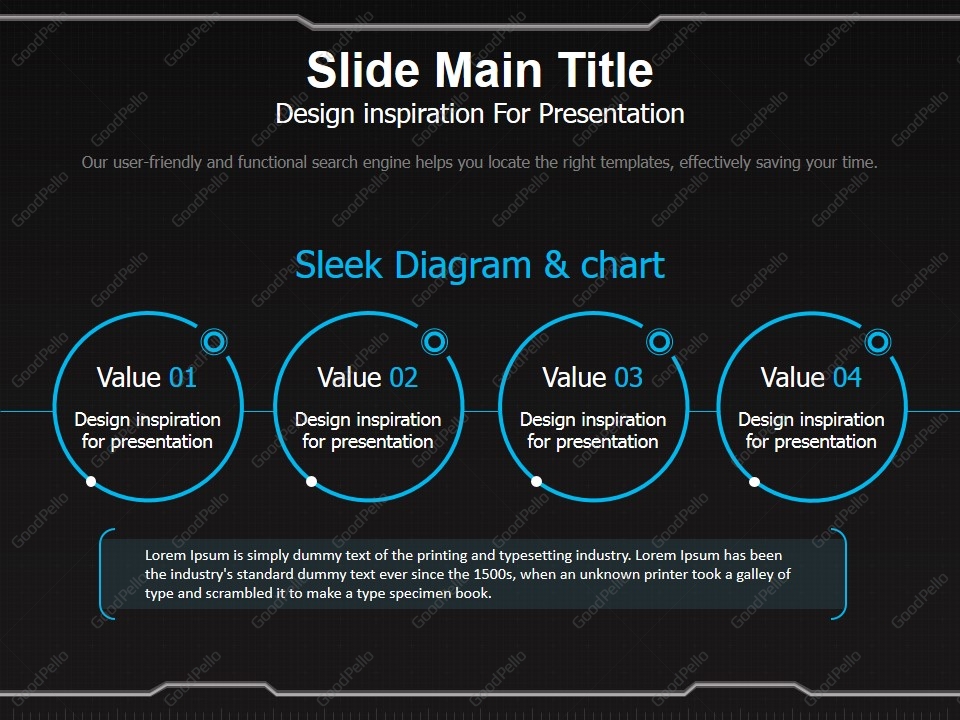 geometry ppt template goodpello