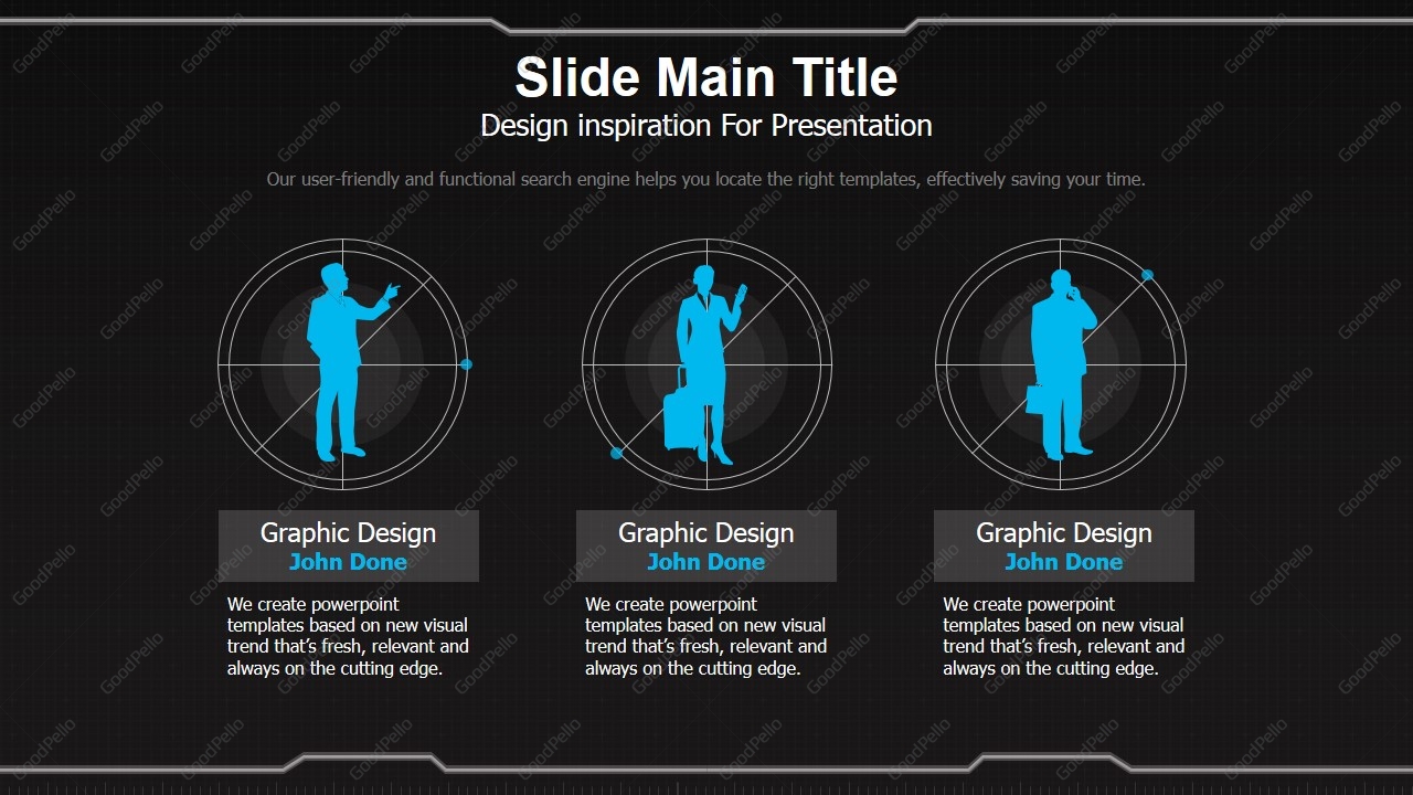 geometry ppt template wide goodpello