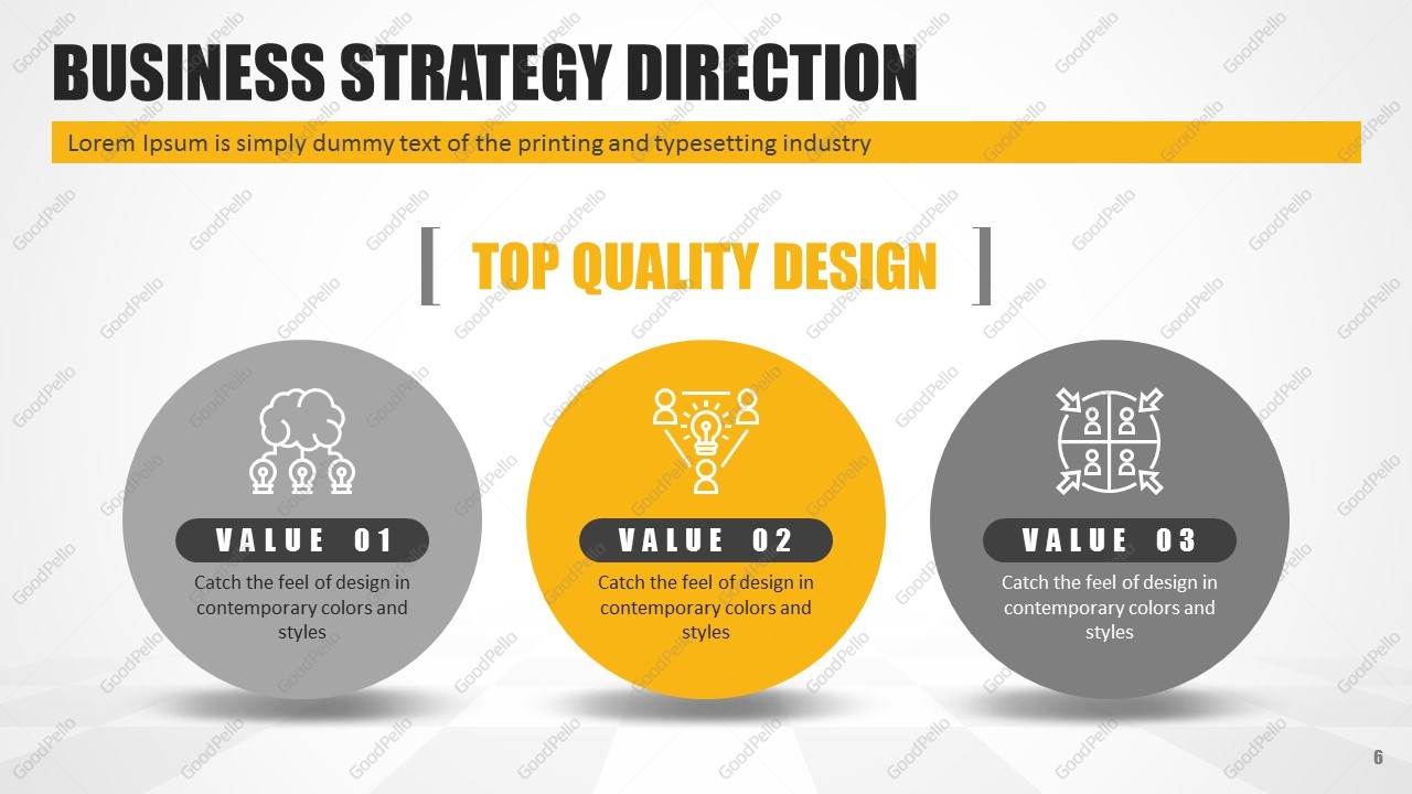 business strategy presentation goodpello