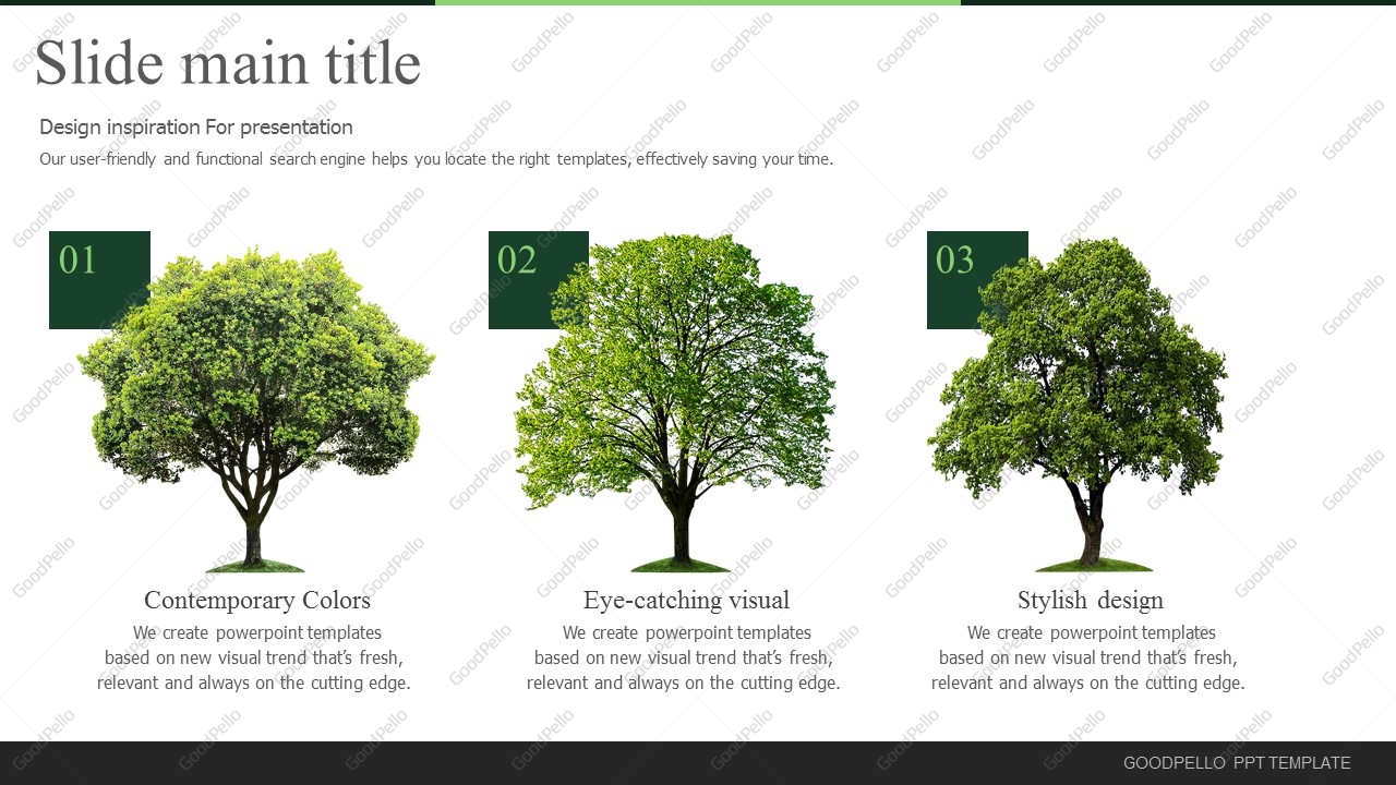 forest powerpoint template