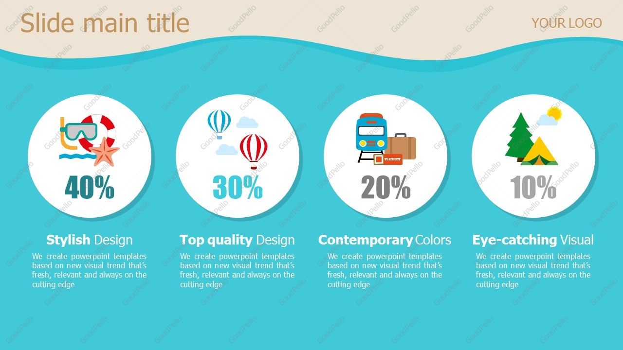summer travel ppt template wide goodpello summer powerpoint templates