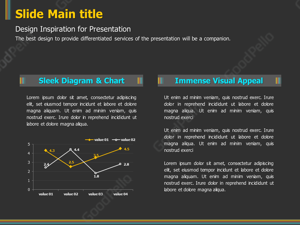 Barcode Powerpoint Template 고퀄리티 프레젠테이션 템플릿 굿펠로