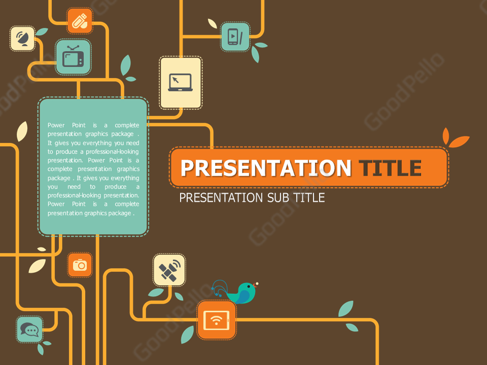 Power of networking presentation picture