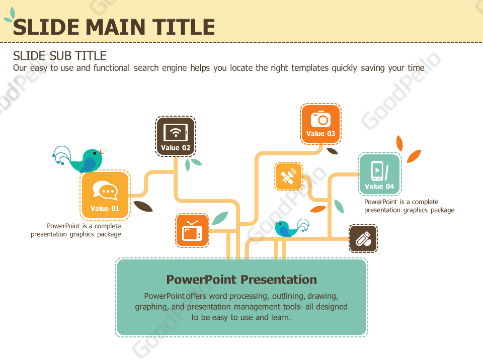 Social network presentation image