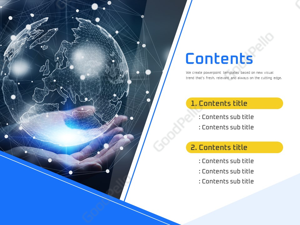 Global Network PPT | | 고퀄리티 프레젠테이션 템플릿 굿펠로