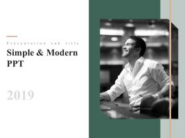 Simple & Modern PPT