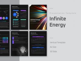 Infinite Energy PPT Template Vertical